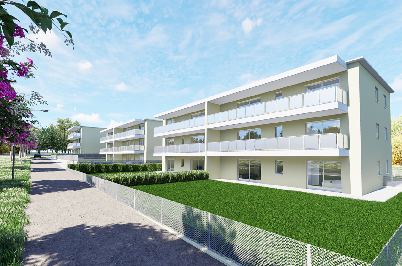 Appartamento 2.5 locali con giardino in vendita a Ligornetto in una nuova costruzione