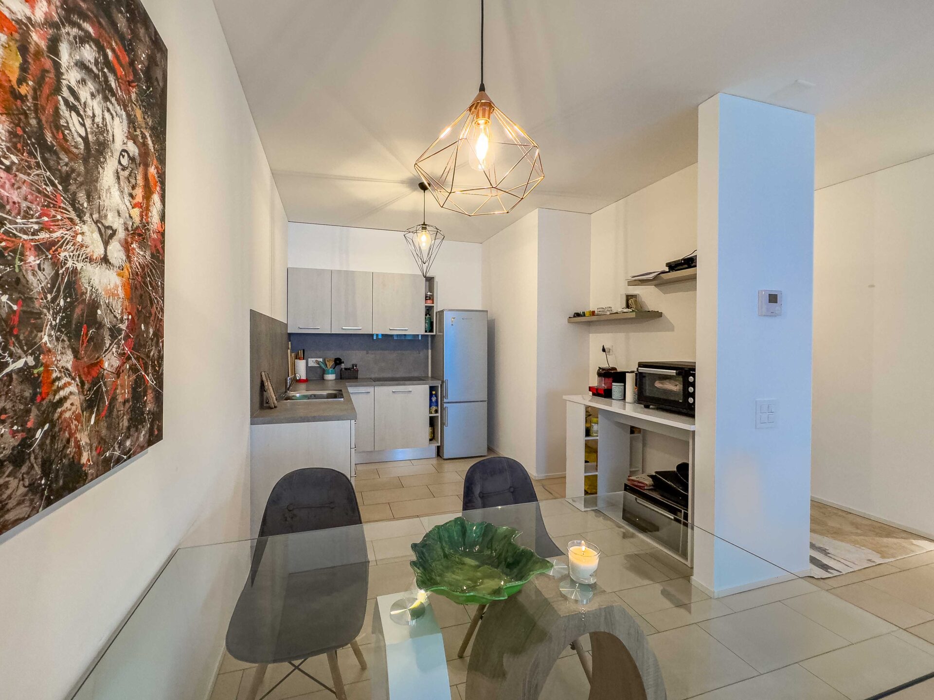 Moderne 2,5-Zimmer-Wohnung in der Nähe des Zentrums von Lugano zu verkaufen