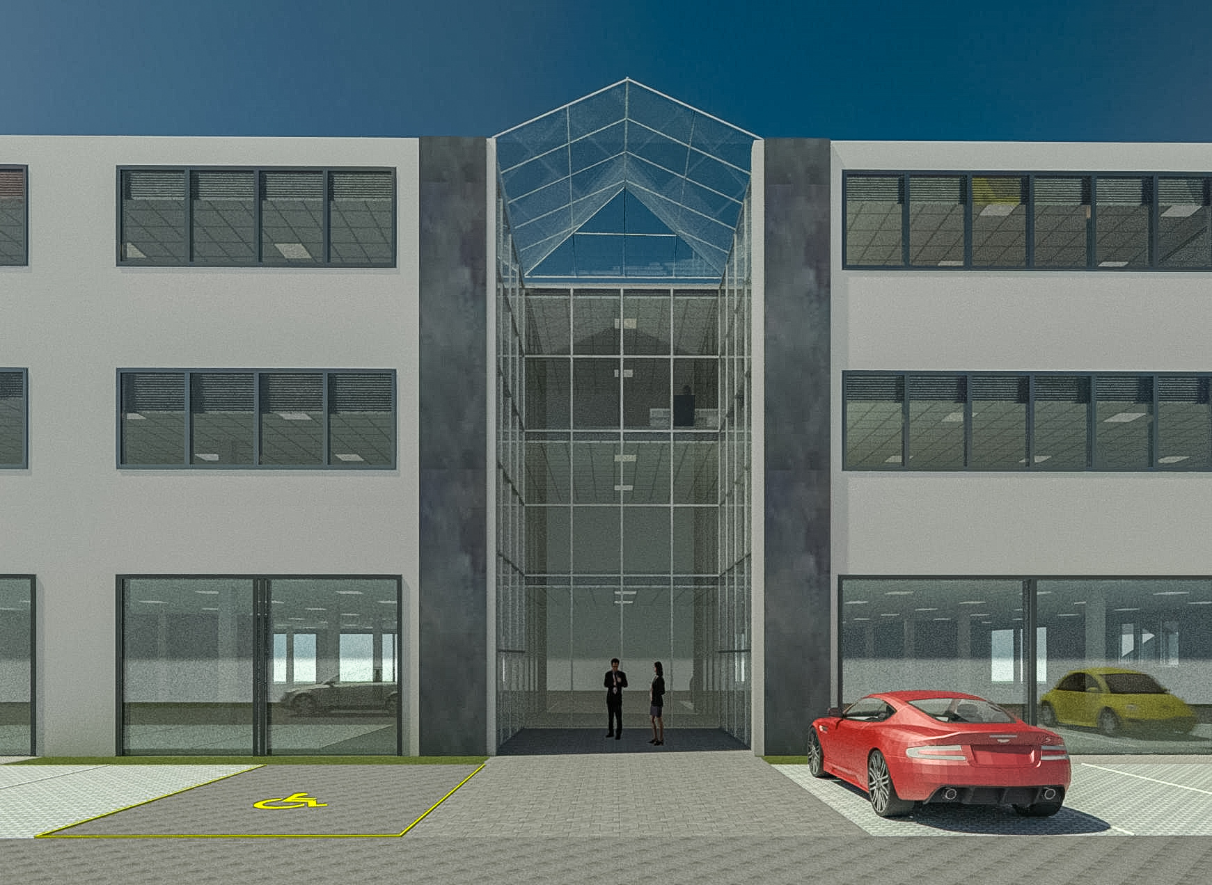 Neues Geschäftsgebäude in Mendrisio zu verkaufen