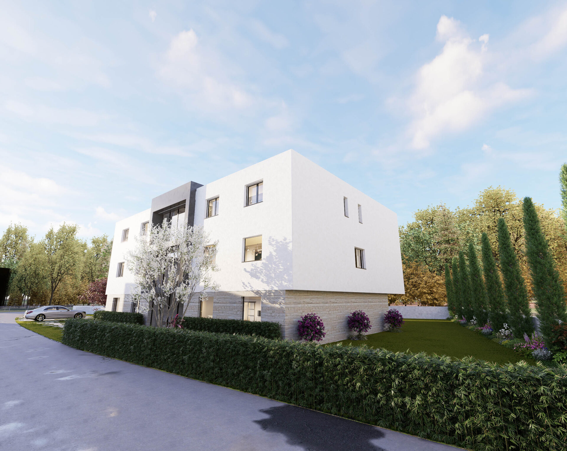 Appartamenti di pregio in vendita a Gentilino nel prestigioso complesso residenziale di nuova costruzione “Residence d’Oro”